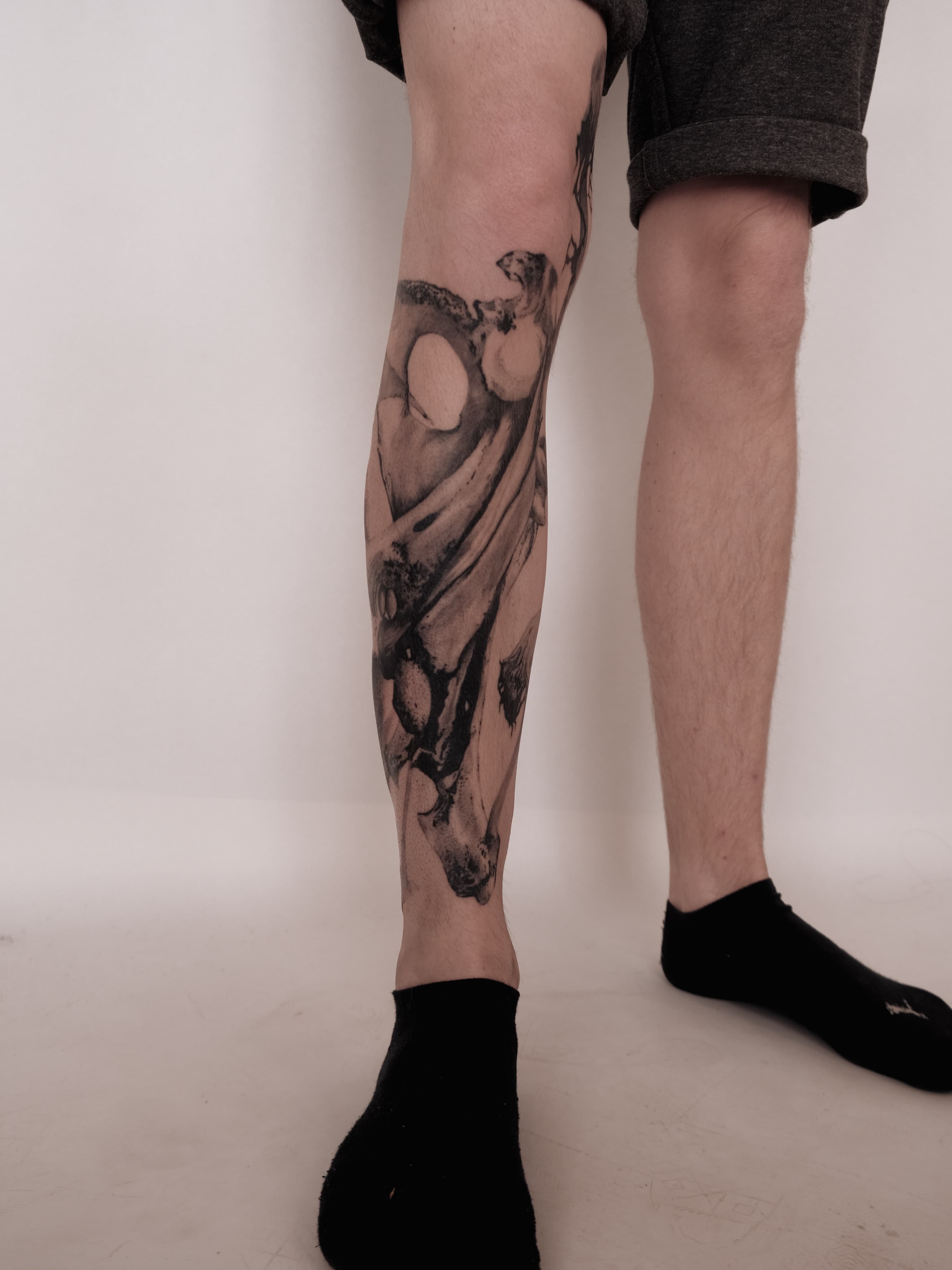 Bones&mushrooms.